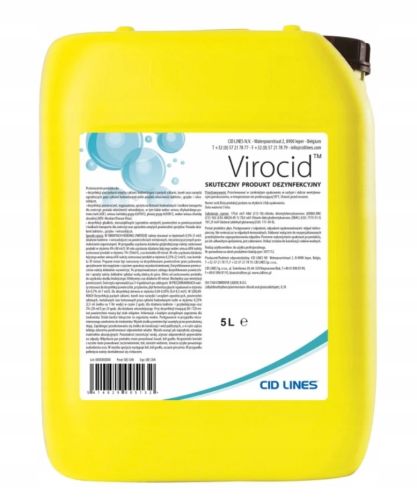 Virocid ASF Cid Lines płyn do dezynfekcji, wirusobójczy, grzybobójczy, bakteriobójczy