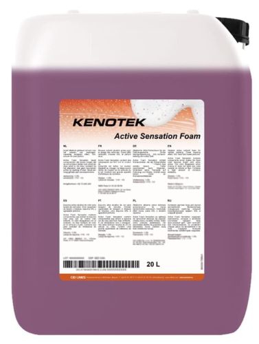 Active Sensation Foam Kenotek kolorowa piana do myjni, dla samochodów osobowych, dla myjni samoobsługowych, samochodowych, autodetailing.jpg